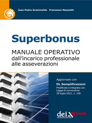 cover image of Superbonus--Manuale operativo